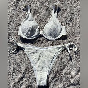 White Hollister bikini